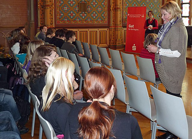 Bild: Musikstunde im Scholl-Gymnasium