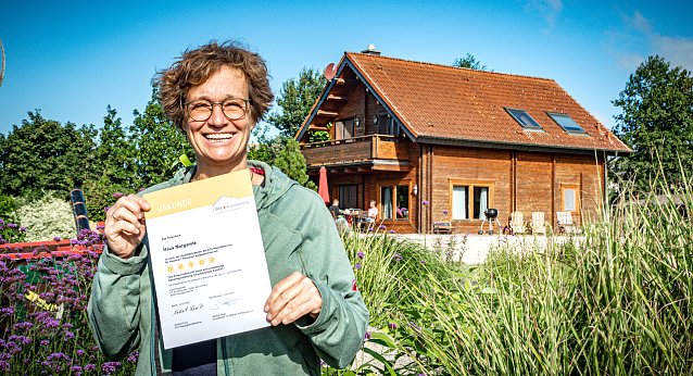 Bild: 5-Sterne-Ferienhaus auf dem Windeh&auml;user Rosenhof 