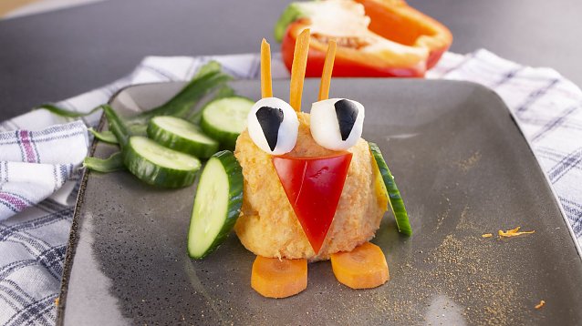Bild: Niedlich und lecker: Mit den Kartoffel-Eulen macht Gem&uuml;se-Essen auch den Kleinsten Spa&szlig;