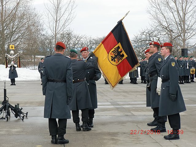 Bild: F&uuml;hrungswechsel bei Bundeswehr Bad Frankenhausen