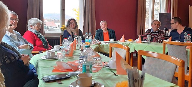 Bild: Heike Werner (Die Linke) zu Besuch beim Verband der Behinderten