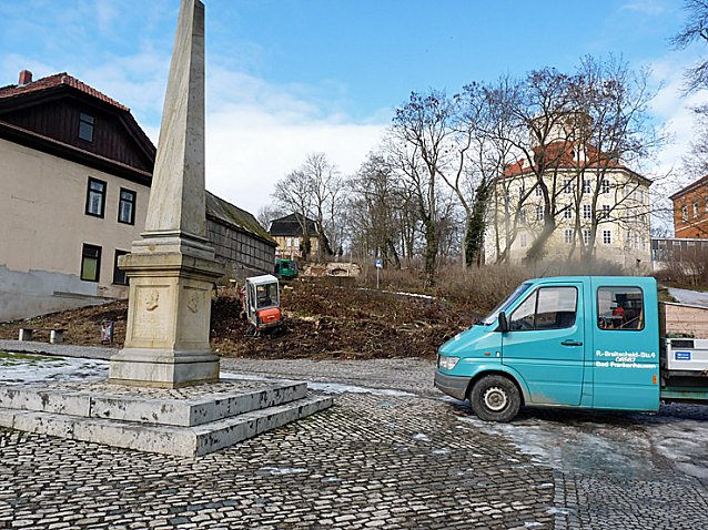 Bild: Baustart G&auml;stehaus