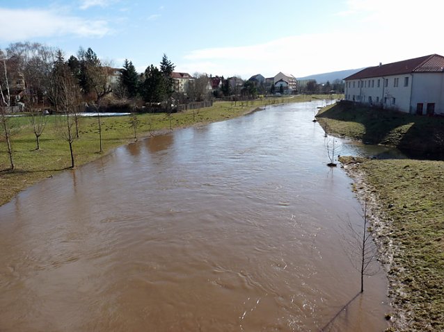 Bild: Die Wipper bei Sondershausen