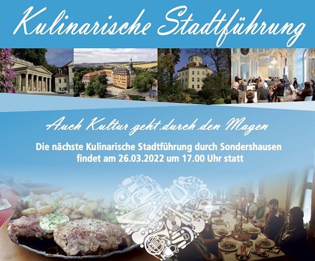 Bild: Kulinarische Stadtf&uuml;hrung durch Sondershausen