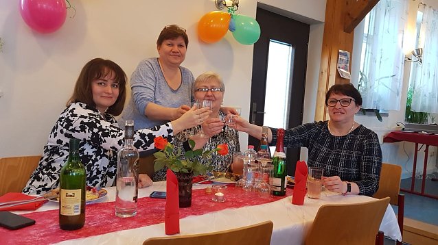 Bild: Sp&auml;taussiedlerinitiative lud zum Frauentag ein