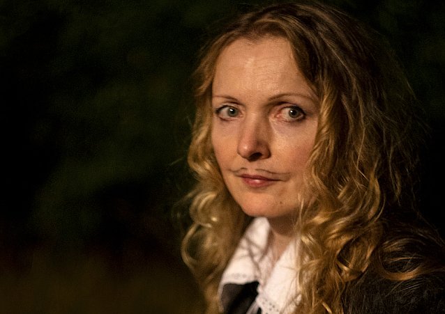 Bild: Cora Chillcot in der Rolle des Shakespeares 