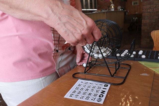 Bild: Bingospiel im WB 4 