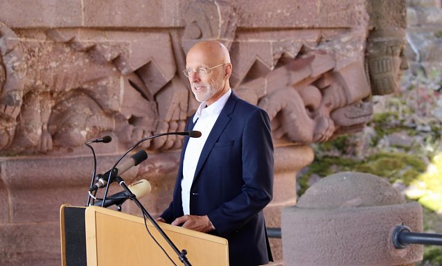 Bild: Prof. Dr. Knut G&ouml;rich hielt die Festrede zu Barbarossa