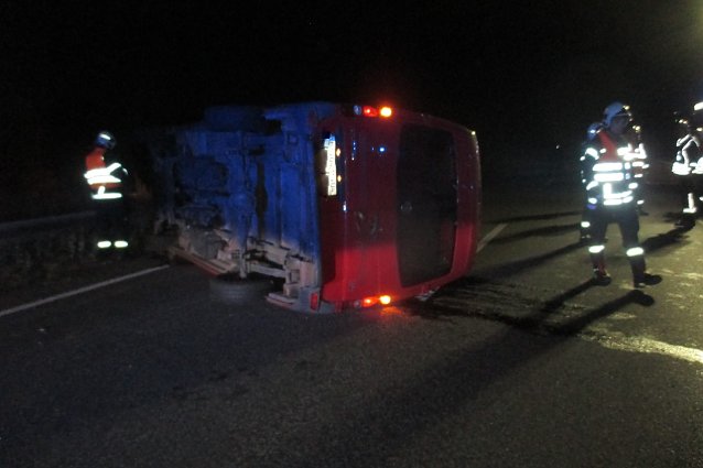 Bild: Unfallwagen heute Morgen