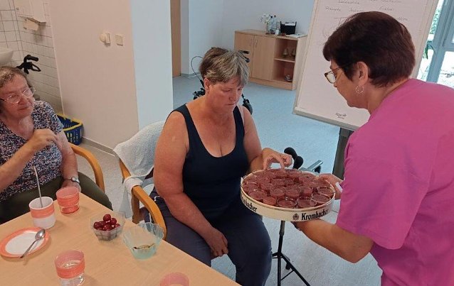 Bild: Programm trotz Sommerhitze in der Diakonie Novalis