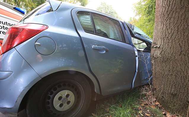 Bild: Unfall auf der L1033 zwischen Toba und Dietenborn