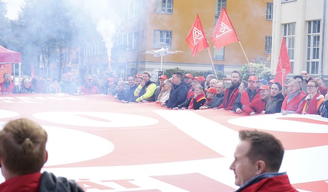 Bild: Proteste gestern in Erfurt