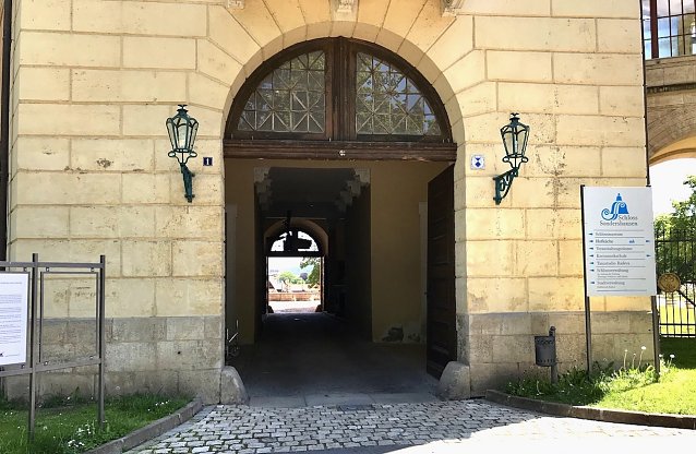 Bild: Taschenlampenf&uuml;hrung im Sondersh&auml;user Schlossmuseum
