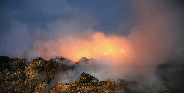 Bild: Scheunenbrand bei Otterstedt