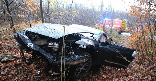 Bild: Schwerer Unfall zwischen Sondershausen und Ebeleben