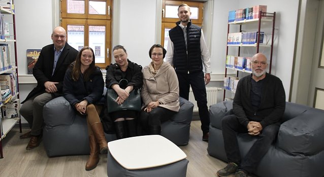 Bild: Er&ouml;ffung der neuen Bibliothek Johann Karl Wezel in Sondershausen