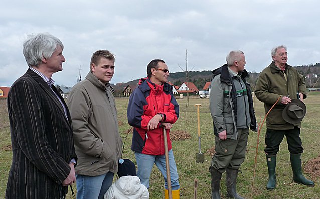 Bild: Baumpflanzung Bad Frankenhausen