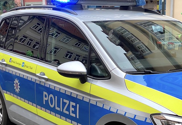 Bild: Th&uuml;ringer Polizeiauto