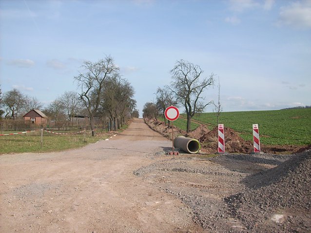 Bild: Bau der Zwetschgenallee
