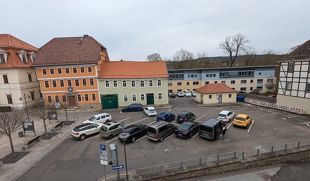 Bild: Parkplatz Schwan in Sondershausen