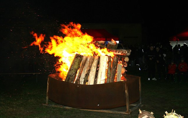 Bild: Osterfeuer in Kelbra am Gr&uuml;ndonnerstag