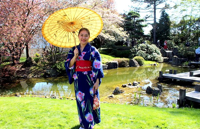 Bild: Japanisches Kirschbl&uuml;tenfest Hanami in Bad Langensalza (2023)