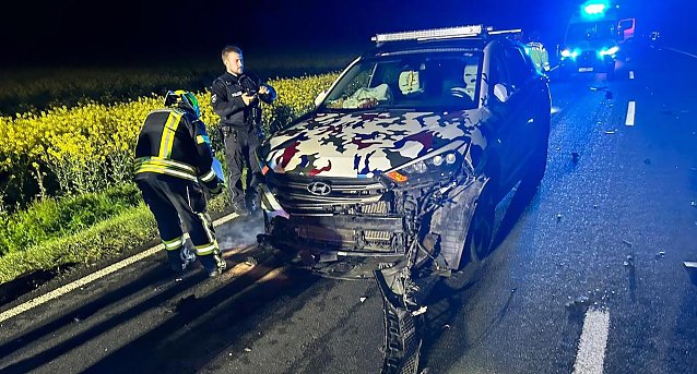 Bild: Foto von der Unfallstelle