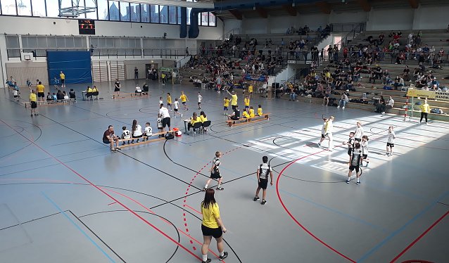 Bild: "Ran an den Ball" in der Wiedigsburghalle