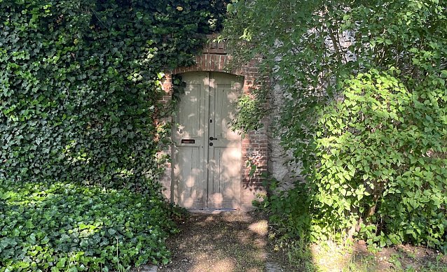 Bild: An der Stadtmauer in Bad Langensalza