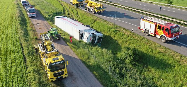 Bild: Schwerer Unfall bei Berga