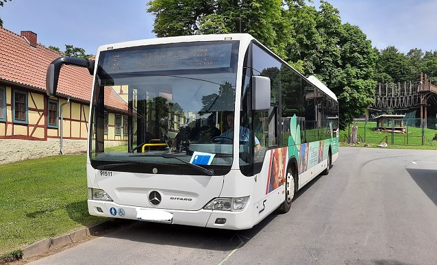 Bild: Dank an den freundlichen Busfahrer