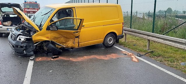Bild: Schwerer Unfall auf der Landstra&szlig;e 1172 Ichstedt in Richtung Ringleben
