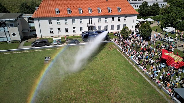 Bild: Tag der offenen T&uuml;r bei der Polizeiinspektion Nordth&uuml;ringen in Nordhausen