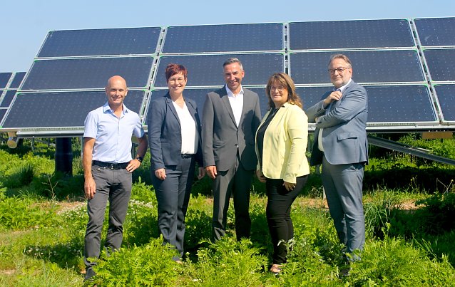 Bild: v.l.n.r.: Jens Feige, Sindy Ritzke, Ren&eacute; Leipnitz, Anja Lemke und J&ouml;rg Kaupenjohann