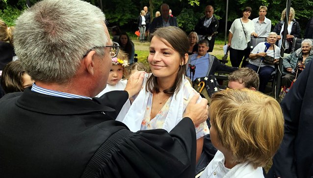 Bild: Tauffest bei Trebra
