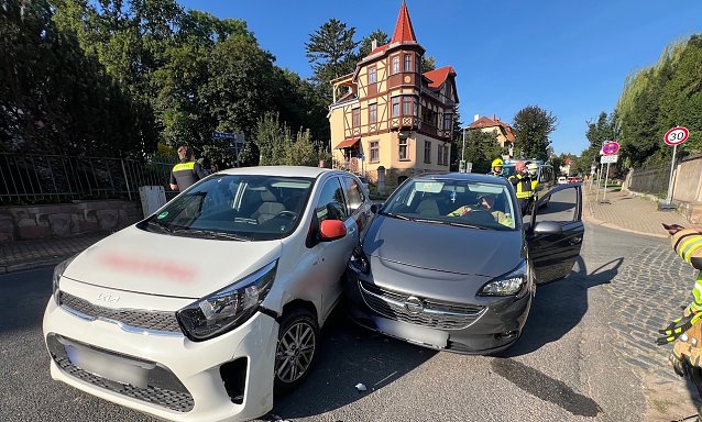 Bild: Unfall in Sondershausen