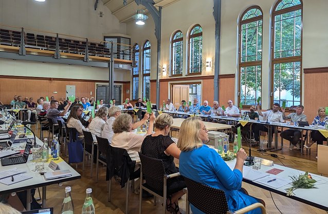 Bild: &Uuml;berwiegende Einigkeit herrschte in der 2. Konstituierenden Sitzung des Stadtrates von Sondershausen bei den Beschl&uuml;ssen und der Ernennung wichtiger Aufsichtsr&auml;te