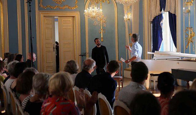 Bild: Igor Levit und Daniel Klajner
