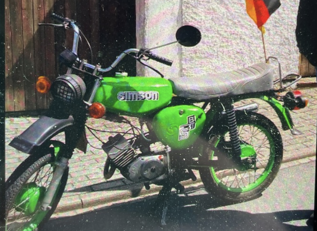 Bild: Entwendete Simson 