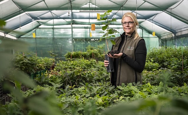 Bild: Unternehmerin Anja Kolbe-Nelde aus Ro&szlig;leben-Wiehe