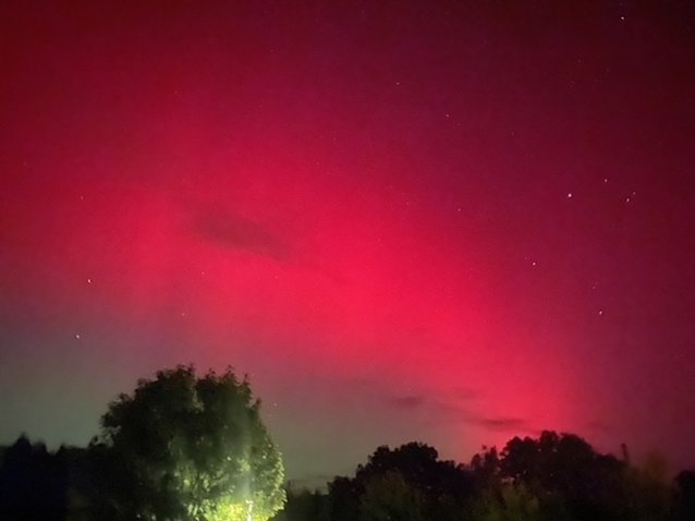 Bild: Polarlichter &uuml;ber Greu&szlig;en