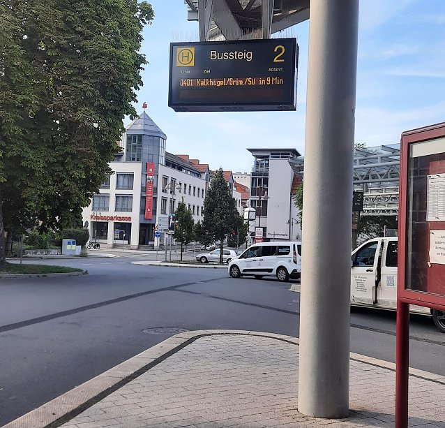 Bild: Bushaltestelle 