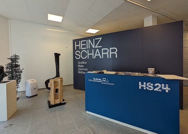 Bild: In der HS24 wird das Leben und die Kunst des verstorbenen Sondersh&auml;user K&uuml;nstlers Heinz Scharr gew&uuml;rdigt