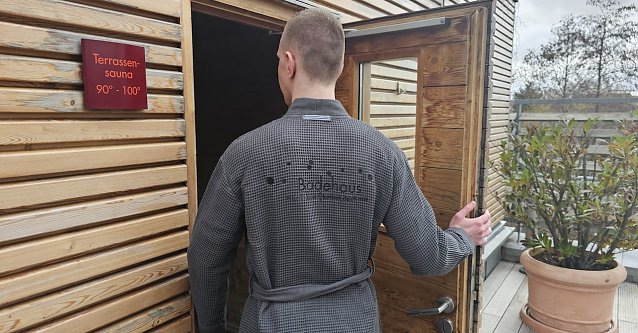 Bild: Ab in die Sauna um der Grippe vorzubeugen 