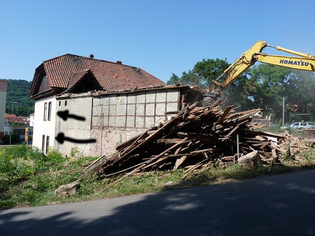 Bild: Abriss Scheune