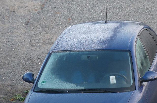 Bild: Erster Reif neue Wintersaison