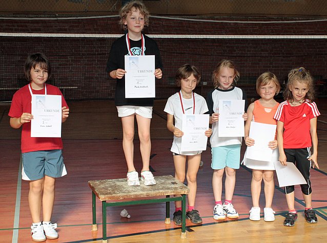 Bild: Premiere im Th&uuml;ringer Nachwuchsbadminton