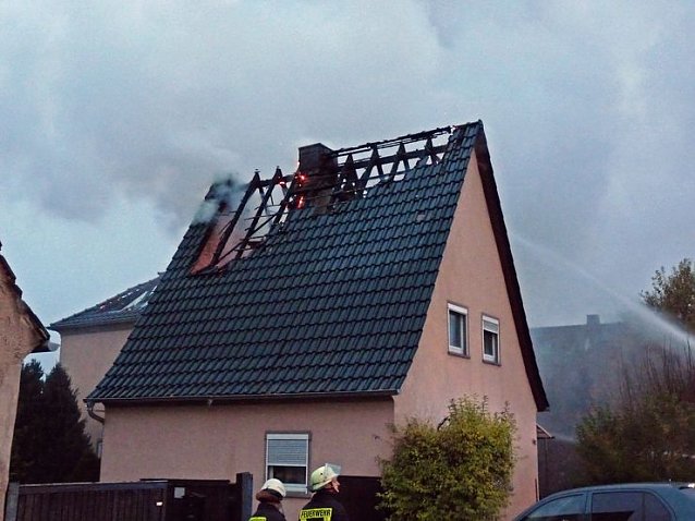 Bild: Wohnhausbrand Hospitalstra&szlig;e
