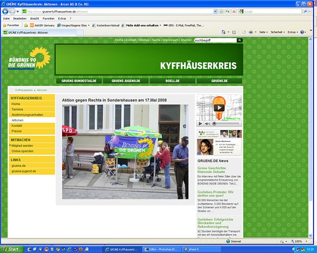 Bild: Glossiert im Kyffh&auml;userkreis