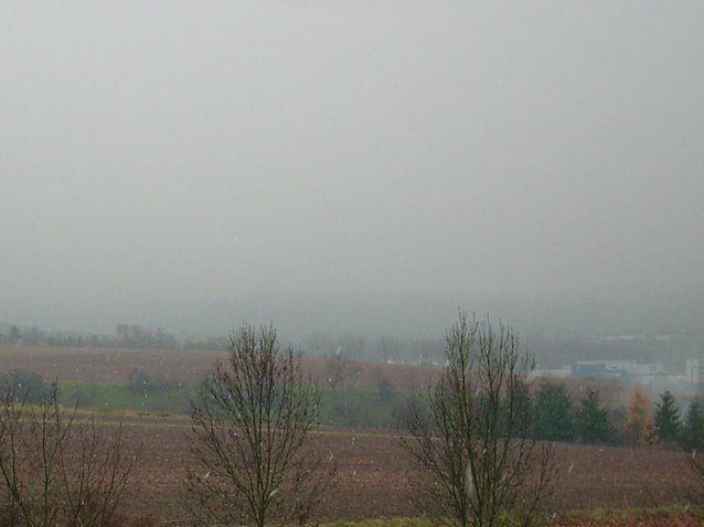 Bild: erster Schnee in Sondershausen